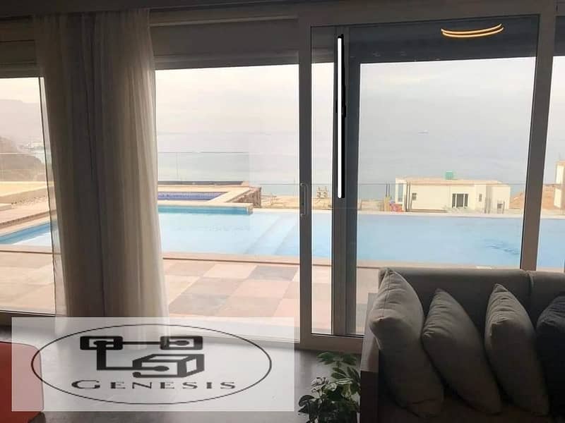 bought a chalet in IL Monte Galala village, located in the heart of Ain Sokhna, with a direct view of the sea from the developer, Tatweer Misr. 5