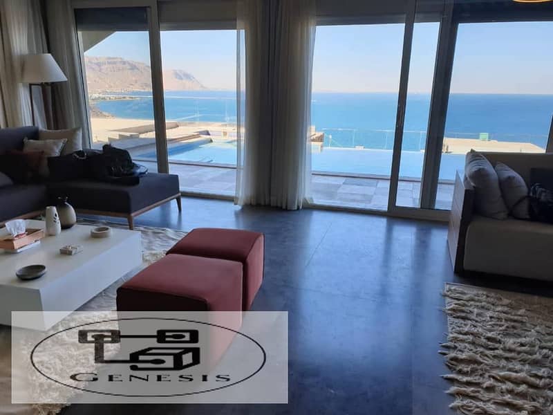 bought a chalet in IL Monte Galala village, located in the heart of Ain Sokhna, with a direct view of the sea from the developer, Tatweer Misr. 20