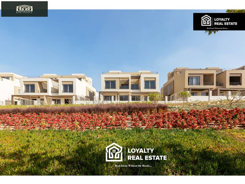 Twin House 315 m  ready to move  in Palm Hills Compound, New Cairo - Fifth Settlement 3