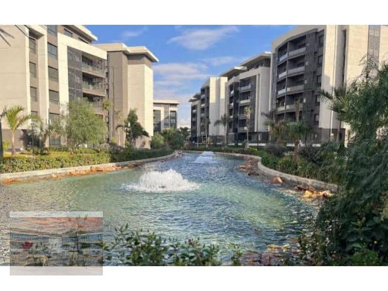 Apartment ready to move 2bedroom - Lake view & Fully finished + Ac - in Privado madinaty 8