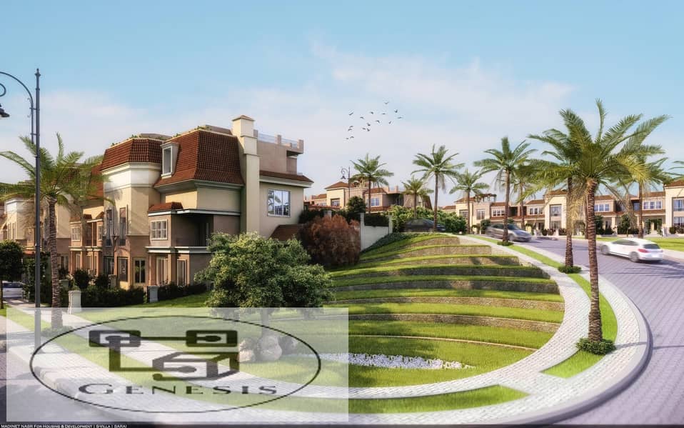 Apartment for sale in Mostakbal City, Sarai Compound, on Suez Road 3