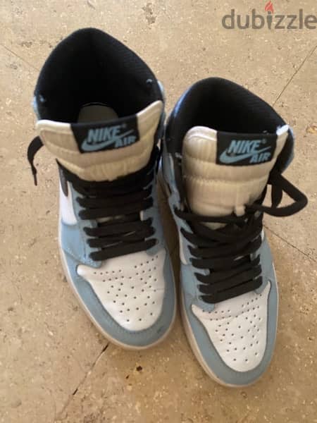 Jordan 1 uneversity blue mirror 2