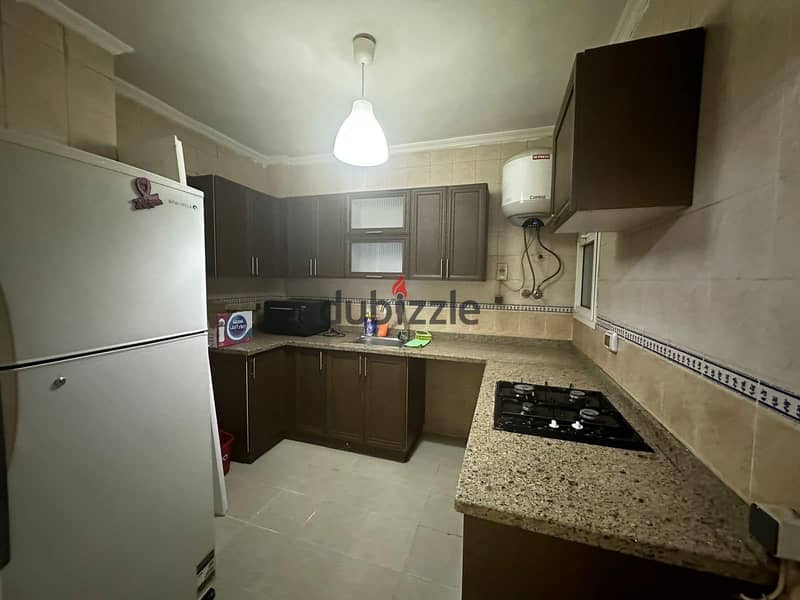 Apartment finished with kitchen andACs in Madinaty 12