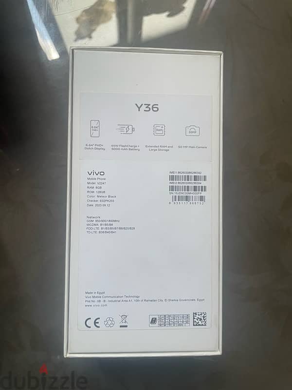 Vivo y36 5