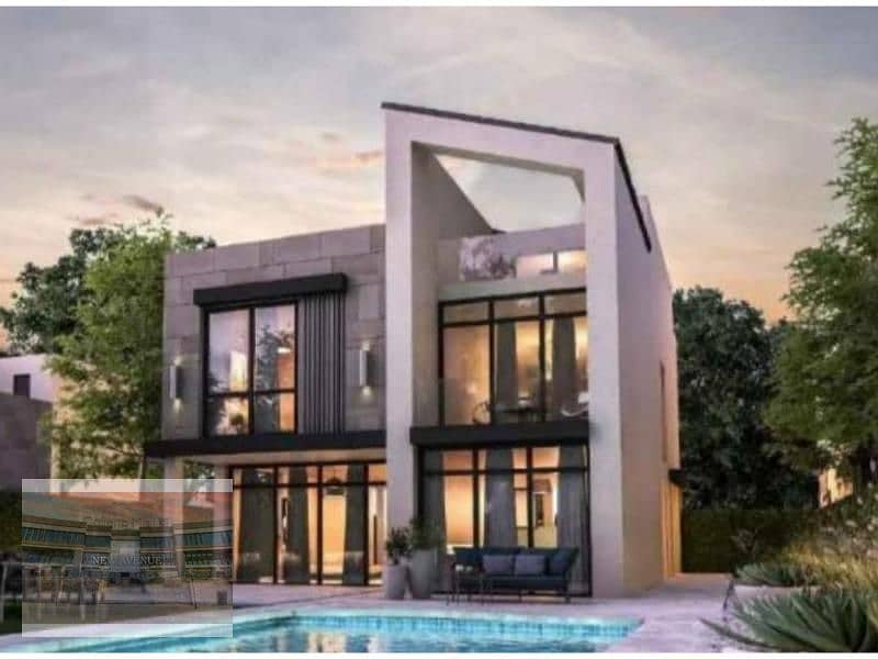 Villa 5 bedroom - with lowest down payment installment 8 years-in at east Mostakbal City 3