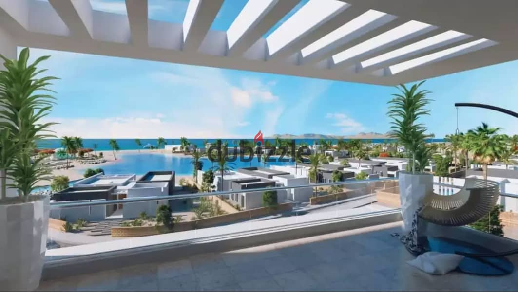 شالية للبيع على البحر الأحمر في قرية سوما باي الغردقة Soma Bay Hurghada near Hurghada International Airport 1