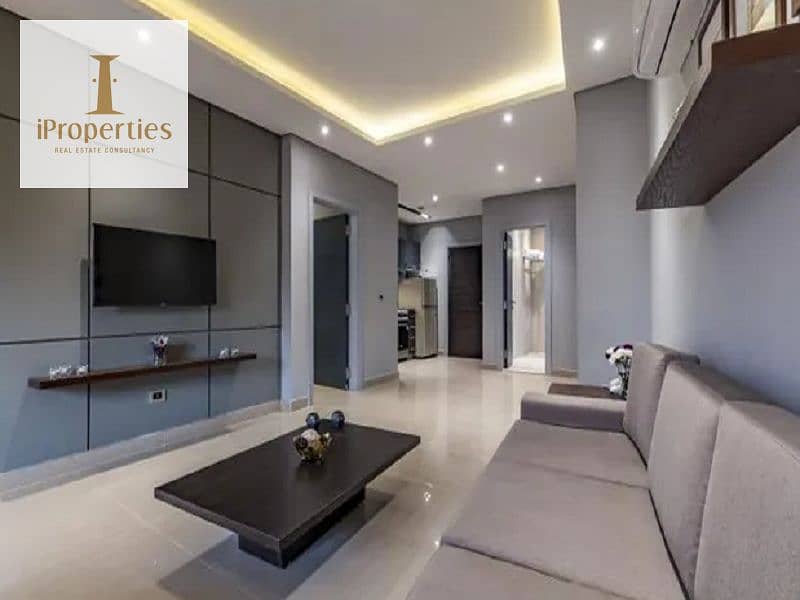 Finished apartment in Rosail project With10%down payment and  installments up to 10 years in the heart of New Cairo in khaled sabry holding 2