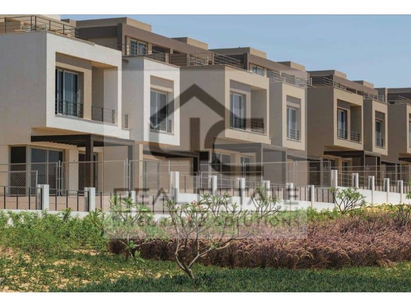 Townhouse Corner for sale with price including maintenance  in the heart of New Cairo with the lowest down payment and installments 11