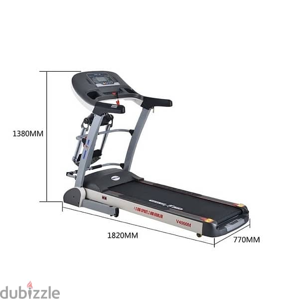 Health Life V4000M Multi-Motorized Treadmill -140 Kg(مشاية كهربائية) 6