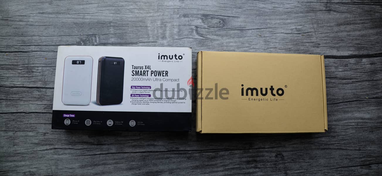 Imuto Power Bank 20k مستورد من انجلتر 1