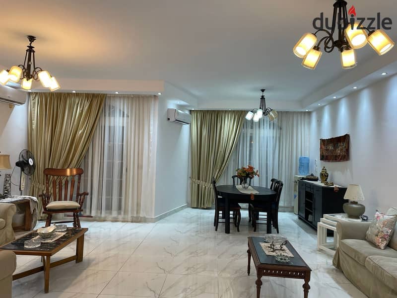 Furnished apartment for rent in Al Narges 7 - Fifth Settlement 2