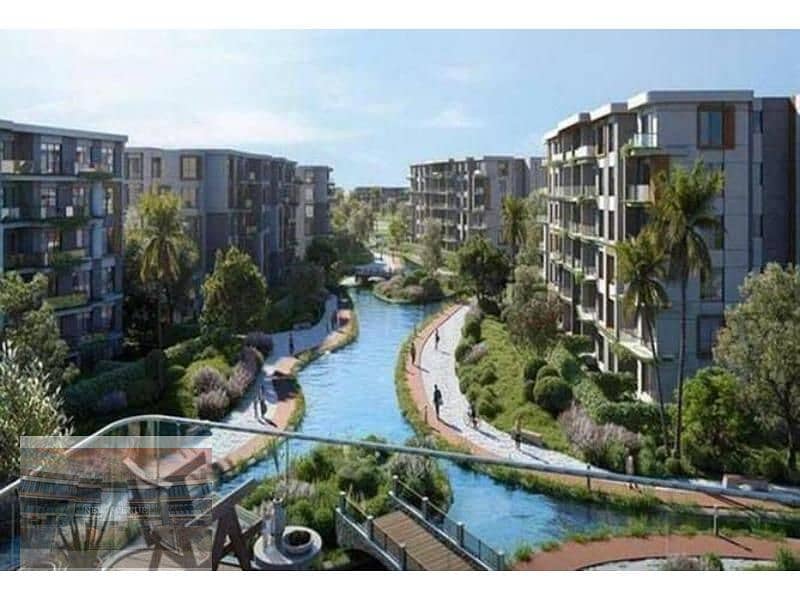 Apartment with garden prime location-3 bedroom -Fully finished - in Palm Hills New Cairo 4