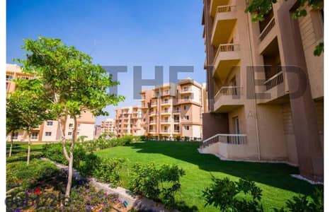 Large apartment with garden in Ashgar City Compound, for sale in October, semi-finished, ready to move, in hadayk October , near Al Fardous, O West