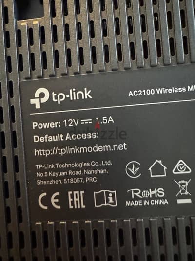 tp link archer vr600 ac2100