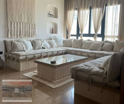 Luxurious finishing and furnished Penthouse for sale at Villette Sky Condos New Cairo ready to move. . .