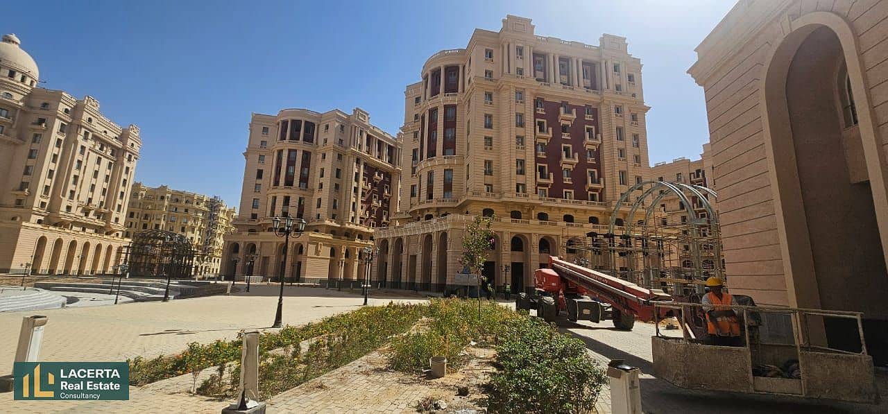 شقة فوري للبيع فى جاردن سيتي العاصمة الإدارية الجديدة استلام شهور تشطيب كامل بالتكفيات New garden city بالتقسيط على 12 سنة 7