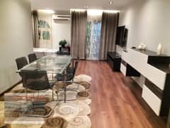 Fully furnished - ground apartment with garden prime location- for rent in al rehab city 0