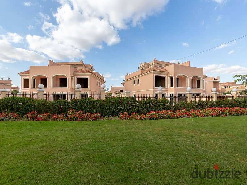 Immediate delivery of a twin house, 335 sqm, in Cleopatra Square compound, Sheikh Zayed, with installment plans available 7