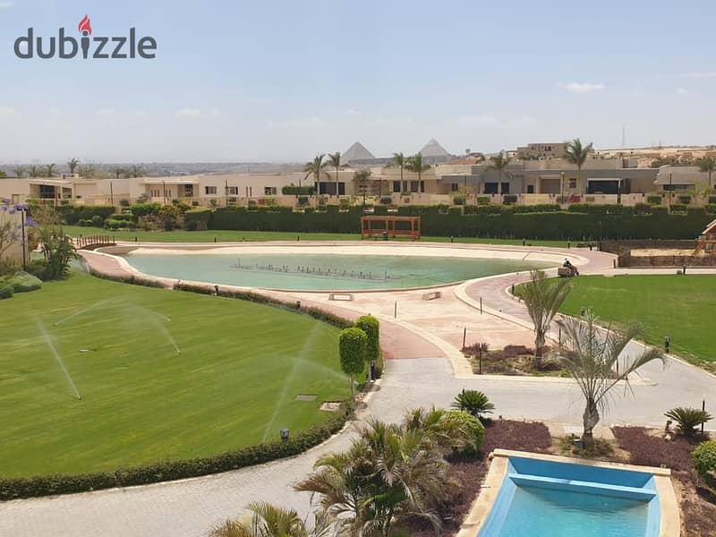 Live immediately in a 184m apartment, fully finished with air conditioners, in Pyramids Hills, with installments over 6 years 2