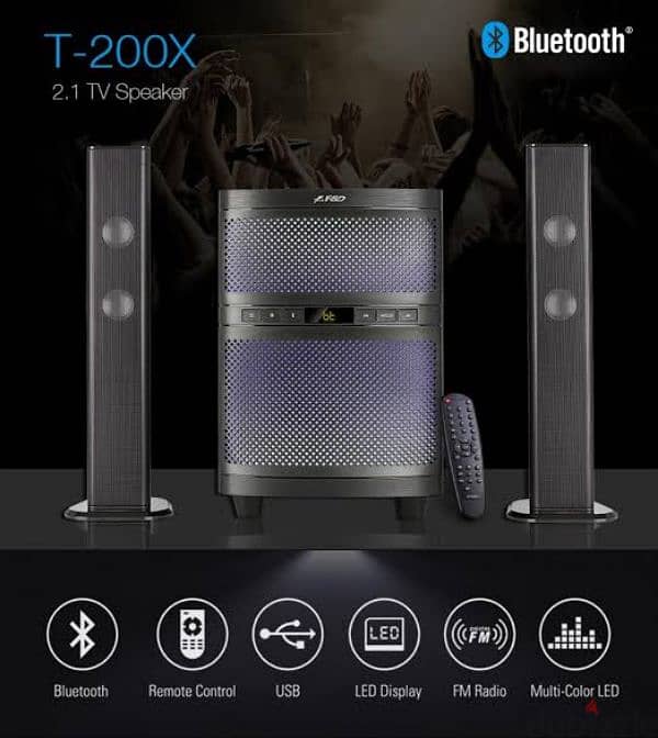 Home theater / Subwoofer F&D T200X 4