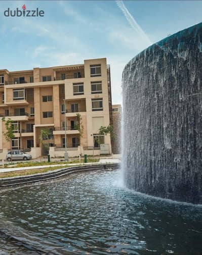 Studio in Garden View on Crystal Lagoon   In New Cairo near the ring road   A very special location  Near the American University in Cairo   An area o