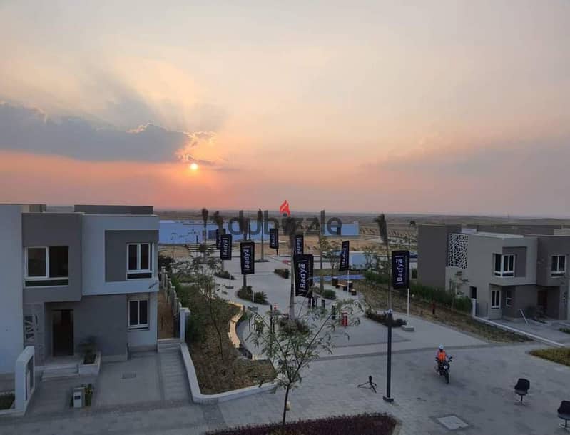 At launch price, a prime townhouse with Palm Hills, offering a clear landscape view and available with installment plans over the longest payment 2