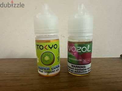 tokyo and vozol premuim liquid salt 30