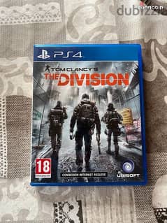 the division 1 ps4 cd 0