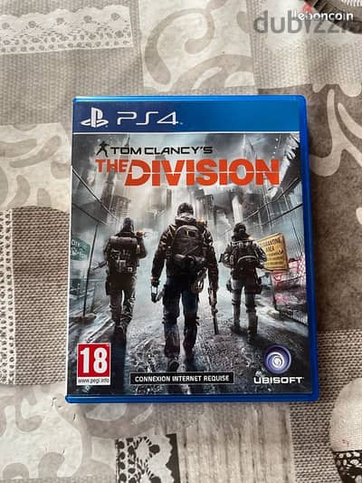 the division 1 ps4 cd