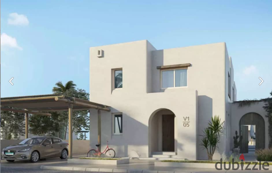 Townhouse directly on the sea for sale in Hacienda Sidi Heneish North Coast 0