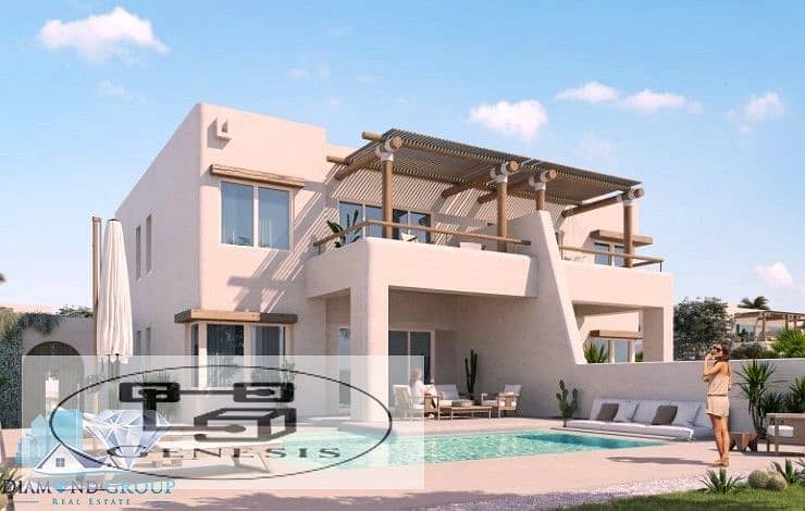 Townhouse directly on the sea for sale in Hacienda Sidi Heneish North Coast 5