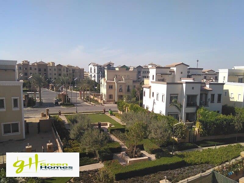 With landscape view Twinhouse 315m fully finished for sale in Mivida | Emaar, New Cairo 4