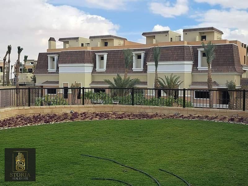 Villa for sale in New Cairo in installments in Sarai Compound 16