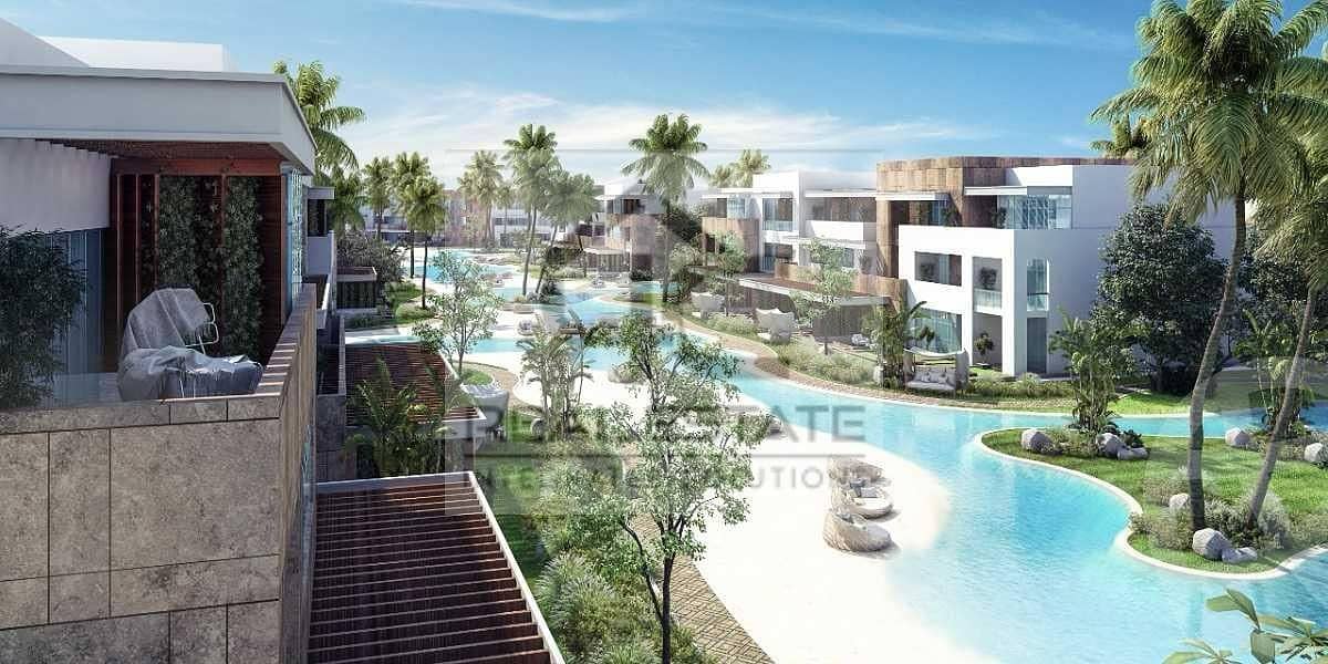 Townhouse, first row, Crystal Lagoon, a prime location, with an open garden and the largest landscape 1