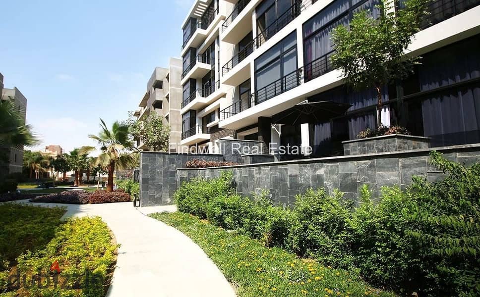 Apartment for sale at the view water way Fully finished Overlooking water features New Cairo / The View Compound 1