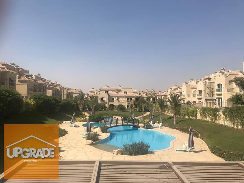 Twin house villa 235 m ready to move landscape view and lakes in Patio Casa Compound with the rest up to 5 years with La Vista in Shorouk City 2