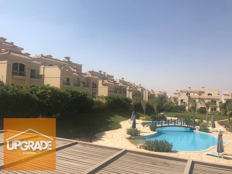 Twin house villa 235 m ready to move landscape view and lakes in Patio Casa Compound with the rest up to 5 years with La Vista in Shorouk City 3