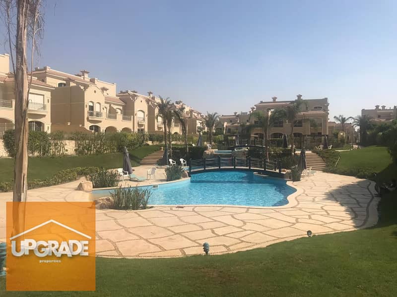 Twin house villa 235 m ready to move landscape view and lakes in Patio Casa Compound with the rest up to 5 years with La Vista in Shorouk City 5