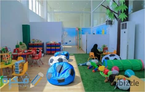 Nursery in Zahraa El Maadi area, a very upscale and lively area near El-Khamsin Street, the best location in Maadi Area 1600 meters Garage for 80 cars