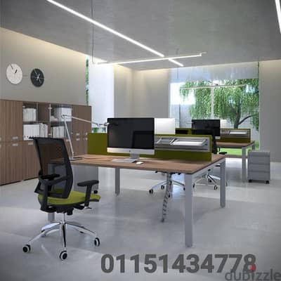 خلية عمل  وورك ستيشن بارتيشن مكاتب موظفين/ كول سنتر/ Workstation/desk