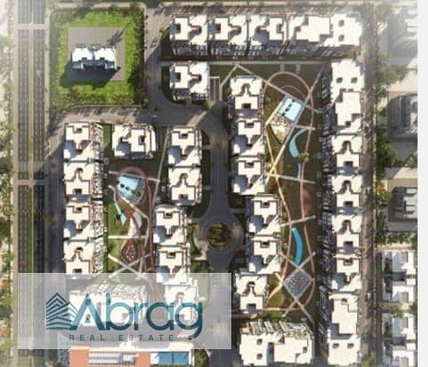 For sale a one bedroom apartment in Elysium Sheikh Zayed in installments semi finished 2