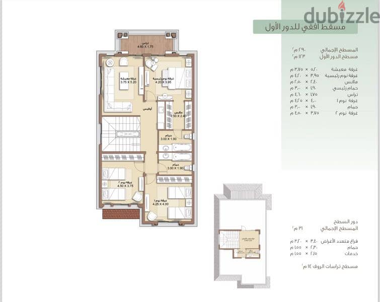 ڤيلا للبيع في مدينتي نموذج D3 مساحة(290m مباني و 472m ارض)مقدم وأقساط 4