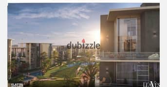 Apartment at a special price, landscape view, Sheikh Zayed, next to Palm Hills, in Leaves El Attal, in installments 0