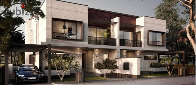 Live in a villa with a private swimming pool, in installments over 9 years, in a prime location next to NEW GIZA and JOULZ