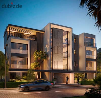 Live in Palm Hills in a fully finished apartment with a landscape view, in installments over 8 years, in a prime location in Sheikh Zayed