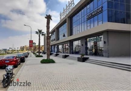 Shop For Rent In Palm Hills, directly on the axis of The Ellen Mall  In front of Arkan Plaza Vital and commercial mall