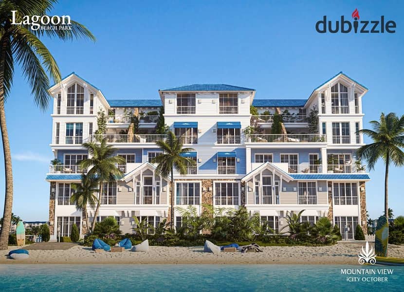 old price for sale apartment lagoon phase beach front in mountain view i city 5TH settlement 4