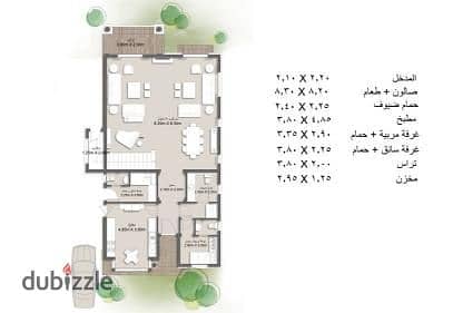 Villa Standalone sale in Madinaty 319m view Garden 9