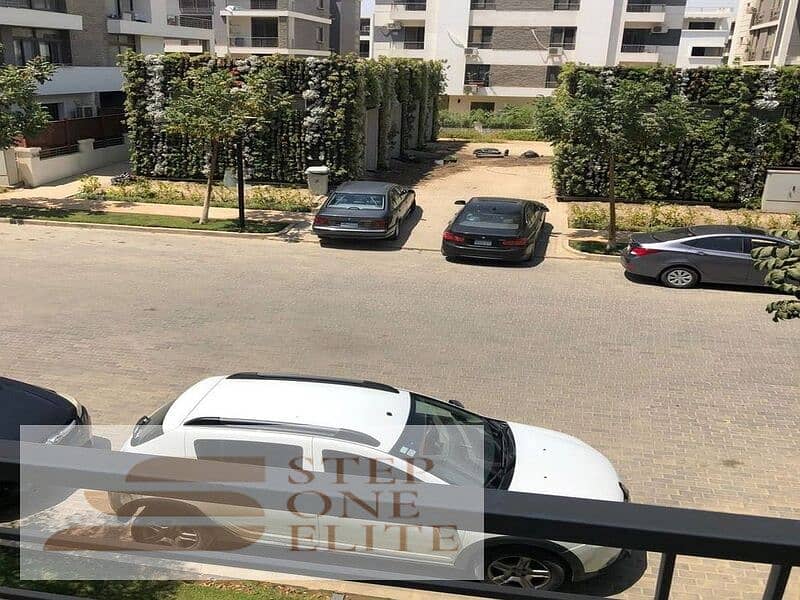 Apartment for sale with cash discount and installments over 8 years in (Taj City) compound in front of the Police Academy 9