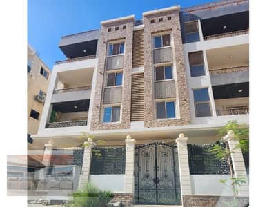 North oriented Ground apt in Andalus New Cairo, 3 bedrooms (1 master bedroom), 2 bathrooms, Semi-finished